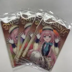 にじさんじウエハース 周央サンゴ 4枚セット