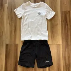 adidas Tシャツ＆ショートパンツセット 100cm