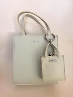 GUESS ゲス ミニチャームセット ミントグリーン ショルダーバッグ