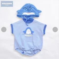 新品】HUGCHUM FRIENDS ロンパース ボンネット サメ バースデイ - メルカリ