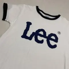 Lee Tシャツ リンガー ロゴプリント ホワイトのサムネイル