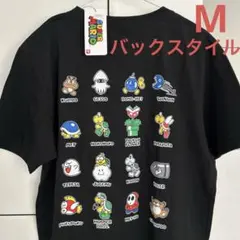 スーパーマリオ　敵キャラ　Tシャツ　半袖　シャツ　トップス　半袖Tシャツ　マリオ
