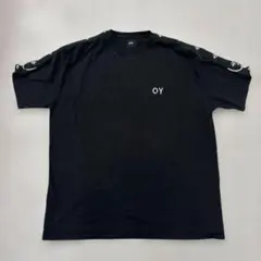 OY オーワイ サイド ロゴテープ リング Tシャツ ブラック 半袖のサムネイル