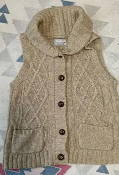 ジレ ショート丈