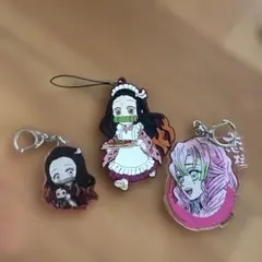 鬼滅の刃 アクリルストラップ 3個セット
