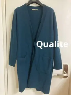 Qualite カリテウールロングカーディガンのサムネイル