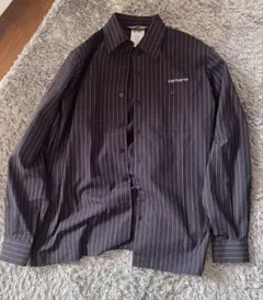 Carhartt ストライプ長袖シャツ