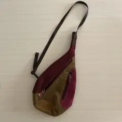 貴重品miu miu レトロスエード コンビ ショルダーバッグ - メルカリ