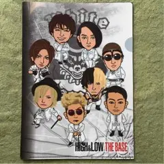 HiGH&LOW THE BASE クリアファイル