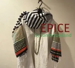 EPICEエピス マルチカラー 綿✖︎シルクストール トゥモローランドIENAのサムネイル