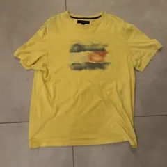 TOMMY HILFIGER イエロー Tシャツ M