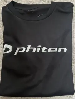 phiten RAKUシャツ 半袖 Mサイズ BK/シルバーのサムネイル