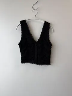 00s レース ビスチェトップス ブラック hooked itimiのサムネイル