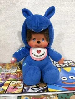 希少Rodyロディ×モンチッチ ぬいぐるみキーホルダー/チャーム イエロー