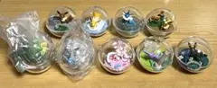 ポケモン　テラリウム　ブイズ　リーメント　フィギュア　ニンフィア　ブラッキー