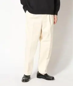 (M)シンチバックワークTR ニコアンド パンツ ホワイト ベージュ 白のサムネイル