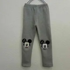 限定SALE❗️ミッキー♡暖か裏起毛レギンス 【韓国子供服】90