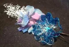 成人式卒業式髪飾りアメリカンフラワー振袖袴ウェディング七五三前撮りダンス発表会