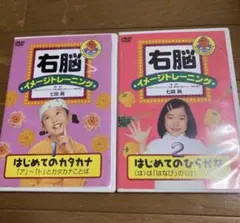 右脳イメージトレーニング 1&2 DVD セット 七田眞