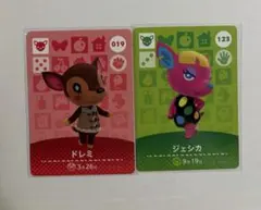 あつ森 amiibo カード ドレミ ジェシカ