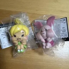 ディズニー ガチャ すねてマス ティンカーベル ピグレット