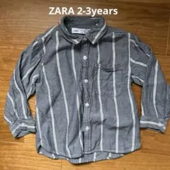 ZARA ストライプシャツ キッズ