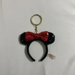 東京ディズニーリゾート ミニー カチューシャ キーホルダー