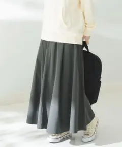 美品☆ B:MING by BEAMS タイプライタータックスカート フレア