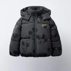 SALE！ZARA ミッキー柄 中綿コート　116サイズ