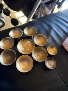 た*ん様 金属製小皿 11個セット