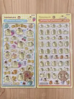 ポムポムプリン　正規品　ボンボンドロップシール サンリオ　mini　ボンドロ