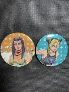 ジョジョワールド 3 75mm グリッター缶バッジ　徐倫　コステロ　②