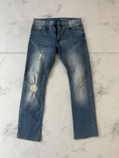 Gap スリム ダメージ加工 ジーンズ