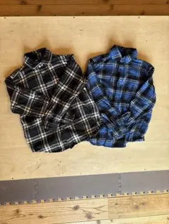 UNIQLO 長袖シャツ 140サイズ 2枚セット