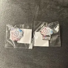 【非売品】 ミャクミャクチャレンジ 3等 景品 ピンバッジ　2種　ミャクチャレ