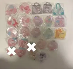サンリオ　シークレットカスタムアクリルチャーム 24個セット　バラ◎
