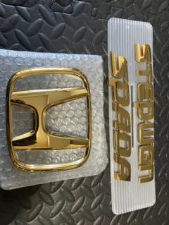 Honda STEPWGN SPADA ゴールドエンブレムセット