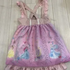 エコネコ　ディズニープリンセス ジャンパースカート　ワンピース　130 120