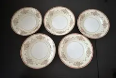希少・大正浪漫】オールド東洋陶器（TOTO前身）深鉢＆小皿 3点セット 