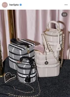 HLT Jacquard Mini Vanity Bag ショルダーバッグ - メルカリ