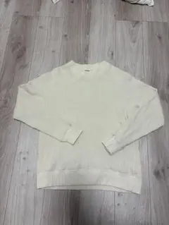 Jackman Waffle Midneck アイボリー M