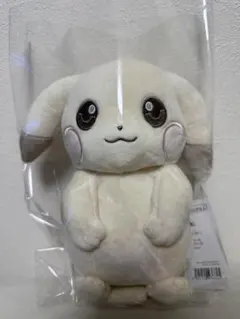 新品タグ付き ぽこあポケモン ピカチュウ うすいろ ぬいぐるみ うす