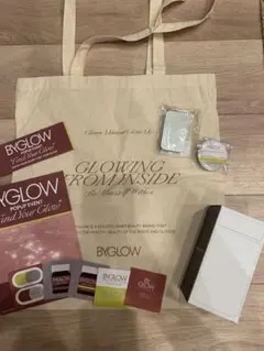 ByGLOW ノベルティ 来場特典 トートバッグ クリアボトル ステッカー