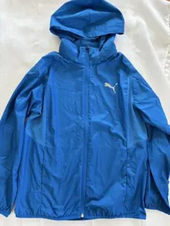 PUMA フード付きウィンドブレーカー 青 150cmのサムネイル