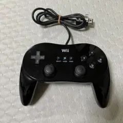 Wii クラシックコントローラーProブラック 黒