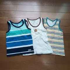 タンクトップ GAP サイズ90１枚 下着タンクトップ西松屋サイズ95２枚中古品