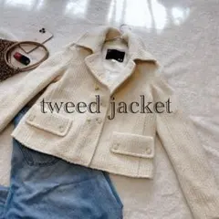 テーラードジャケットアイボリー