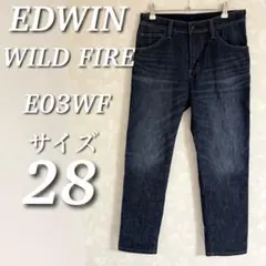 EDWIN ストレッチデニムパンツ　WILD FIRE　レギュラーストレート
