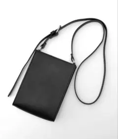 【DEVICE】スクエア ミニショルダーバッグ／ブラックのサムネイル