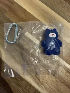 新品未開封　mojojojo フィギュアマスコット　Nicky 青 カラビナ付き